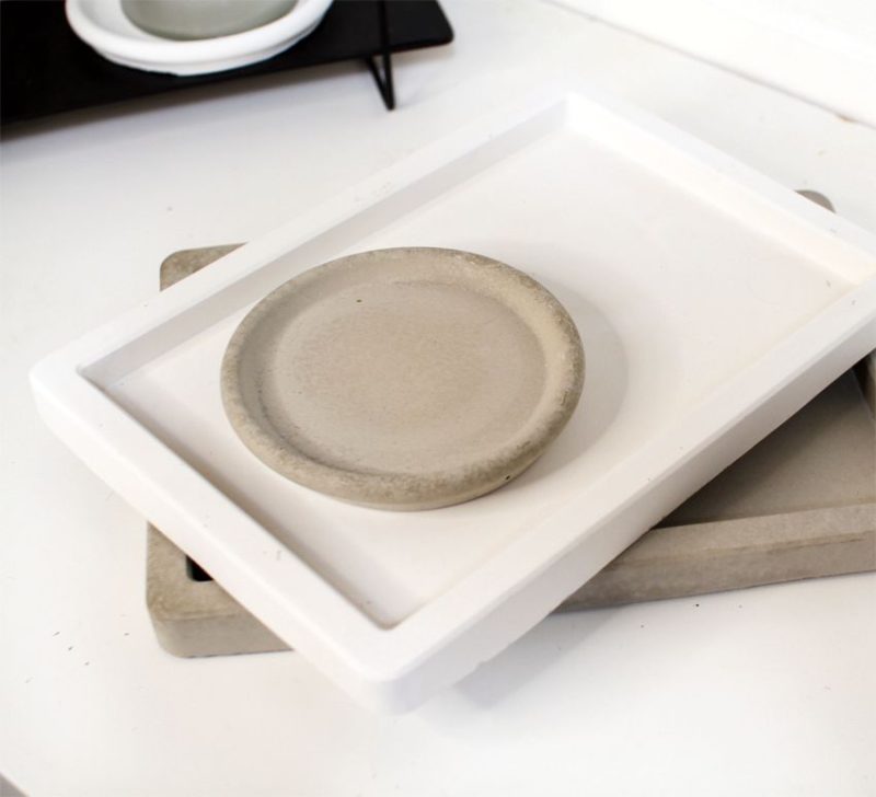 Tablett aus Beton – Bild 4