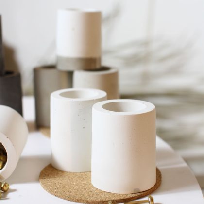 Mini Vase aus Beton